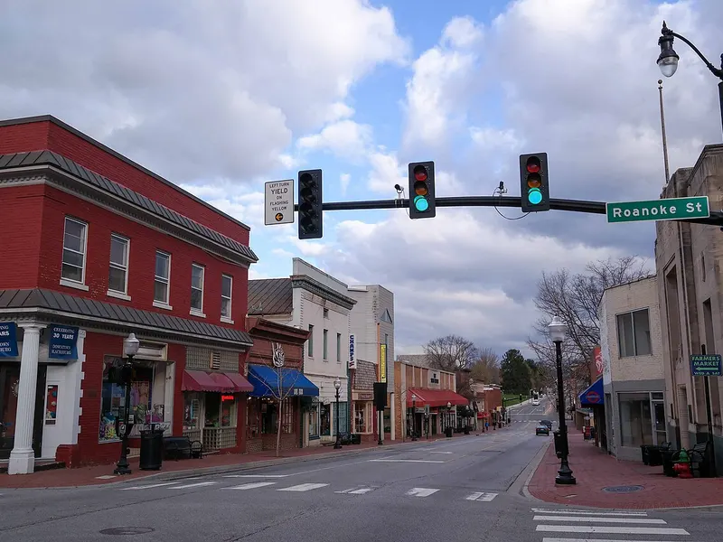 A view of Blacksburg